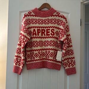 Target Apres Red Sweater